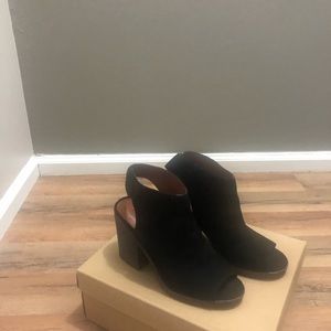 Lucky Brand Suede Booties